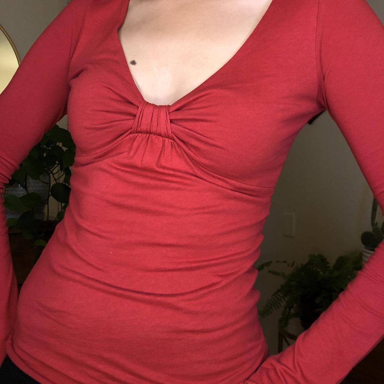 Velvet Women's Red Shirt (3)