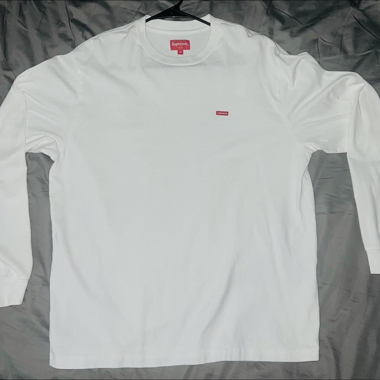 supreme logo long sleeve