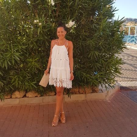 Chi Chi Cassidy maxi dress with low Worn Depop