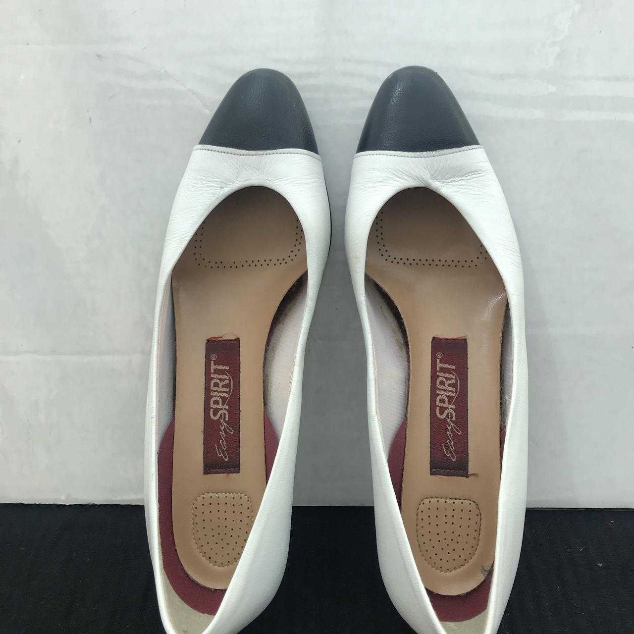 platform black and white shoes