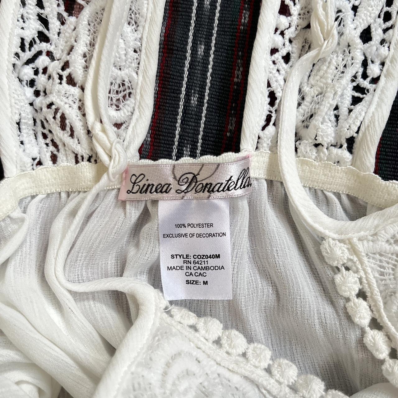 Linea Donatella Women's White Pajamas (3)