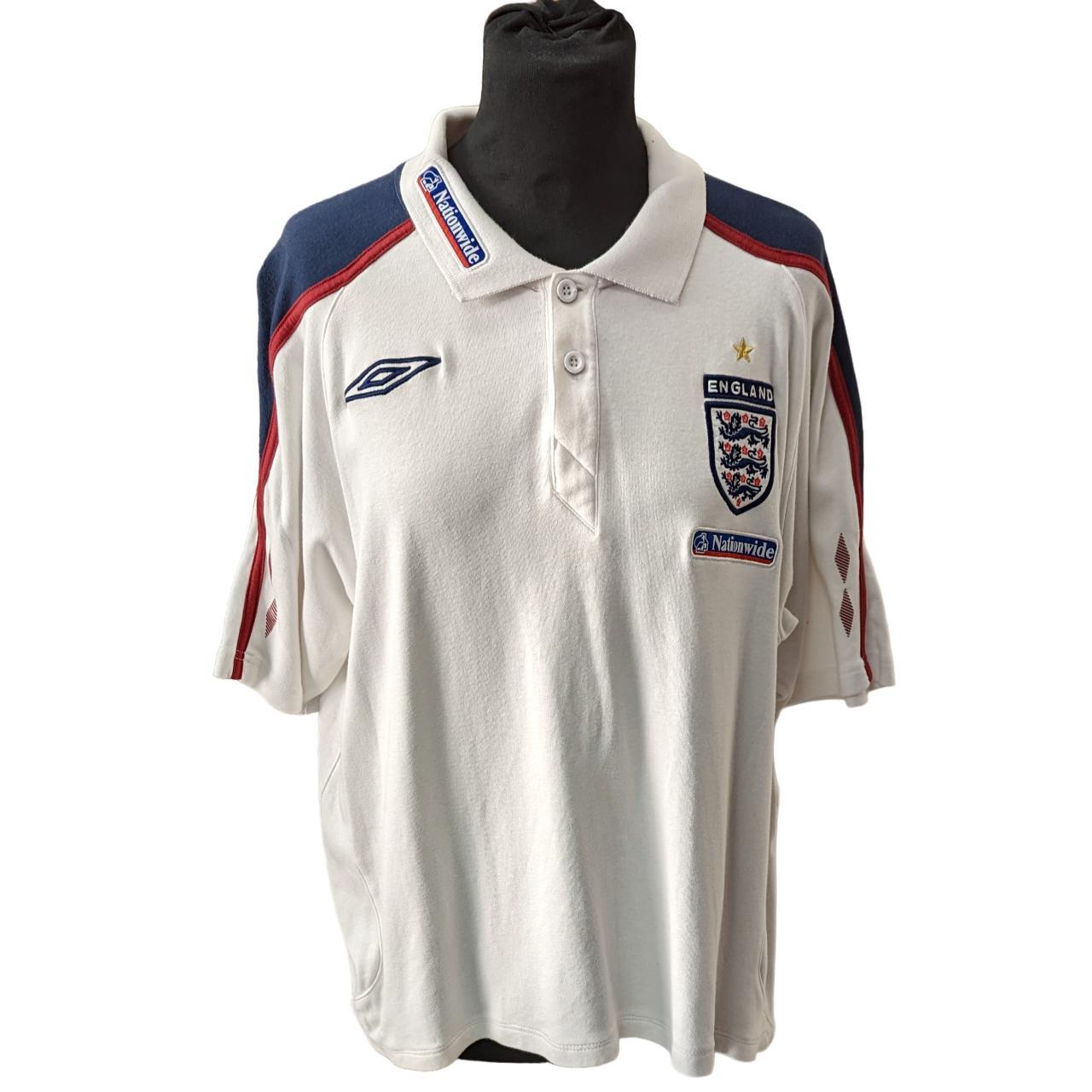 Umbro Women's White Poloshirts Depop