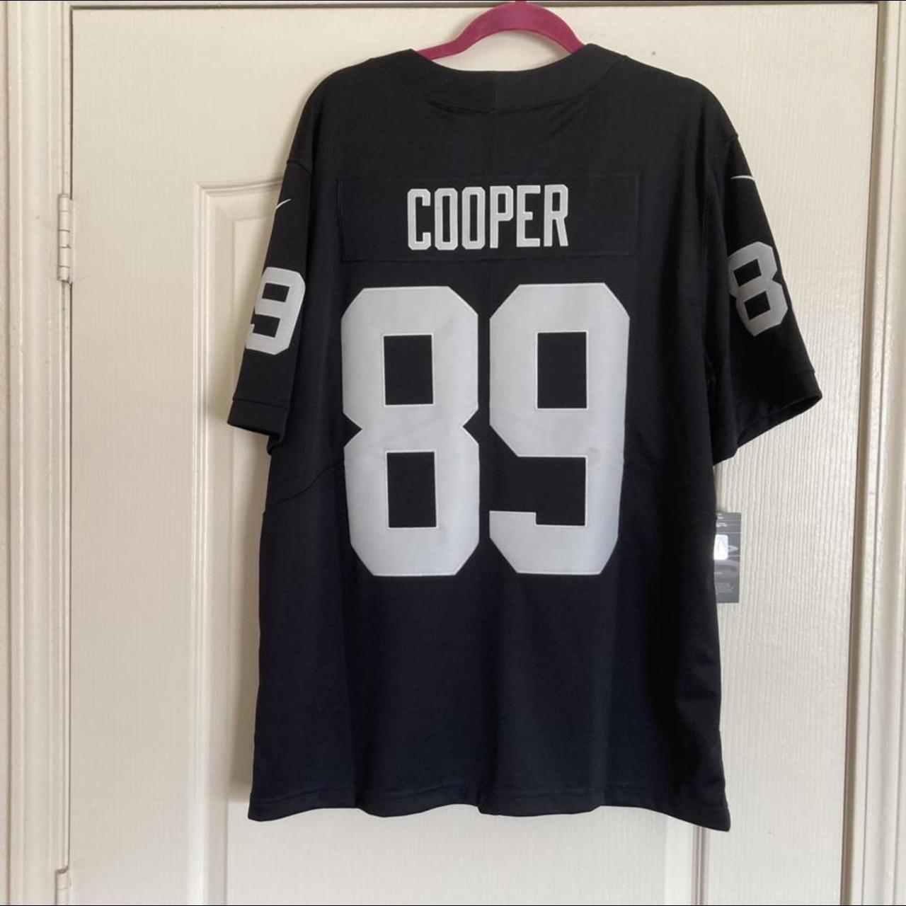 Nike Raiders 89 Amari Cooper Gray Men's Stitched NFL Limited Gridiron Gray  Jersey