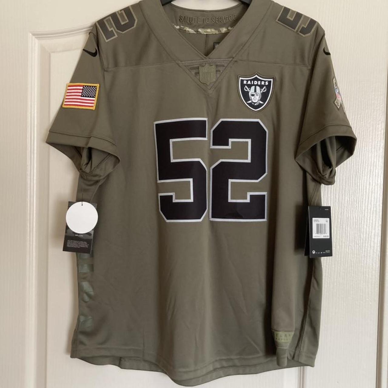 Raiders salute best sale to service shirt