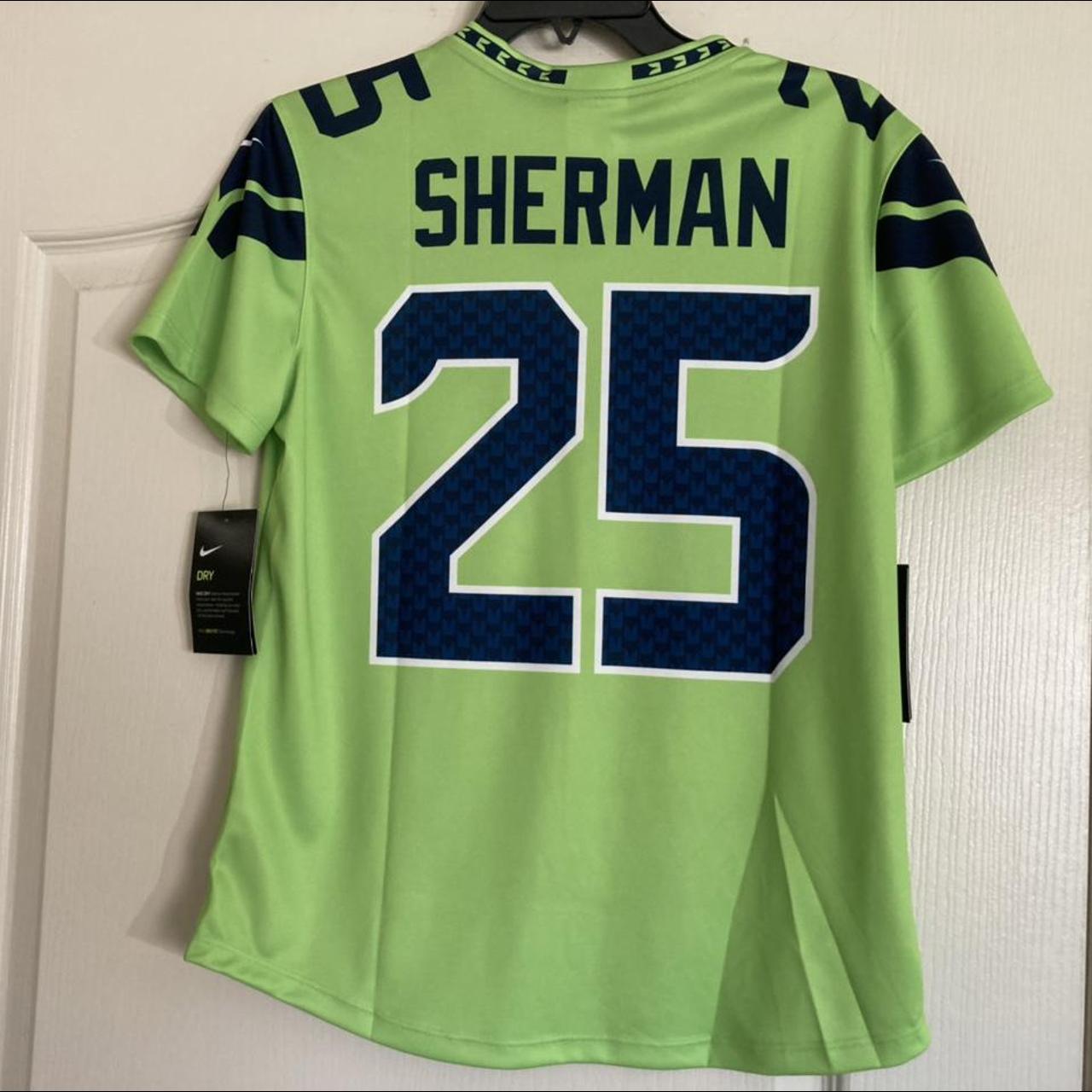 Seattle Seahawks Nike Color Rush Jersey Depop