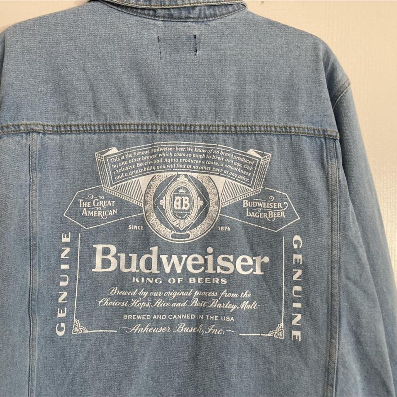 Budweiser good 1876 denim jacket