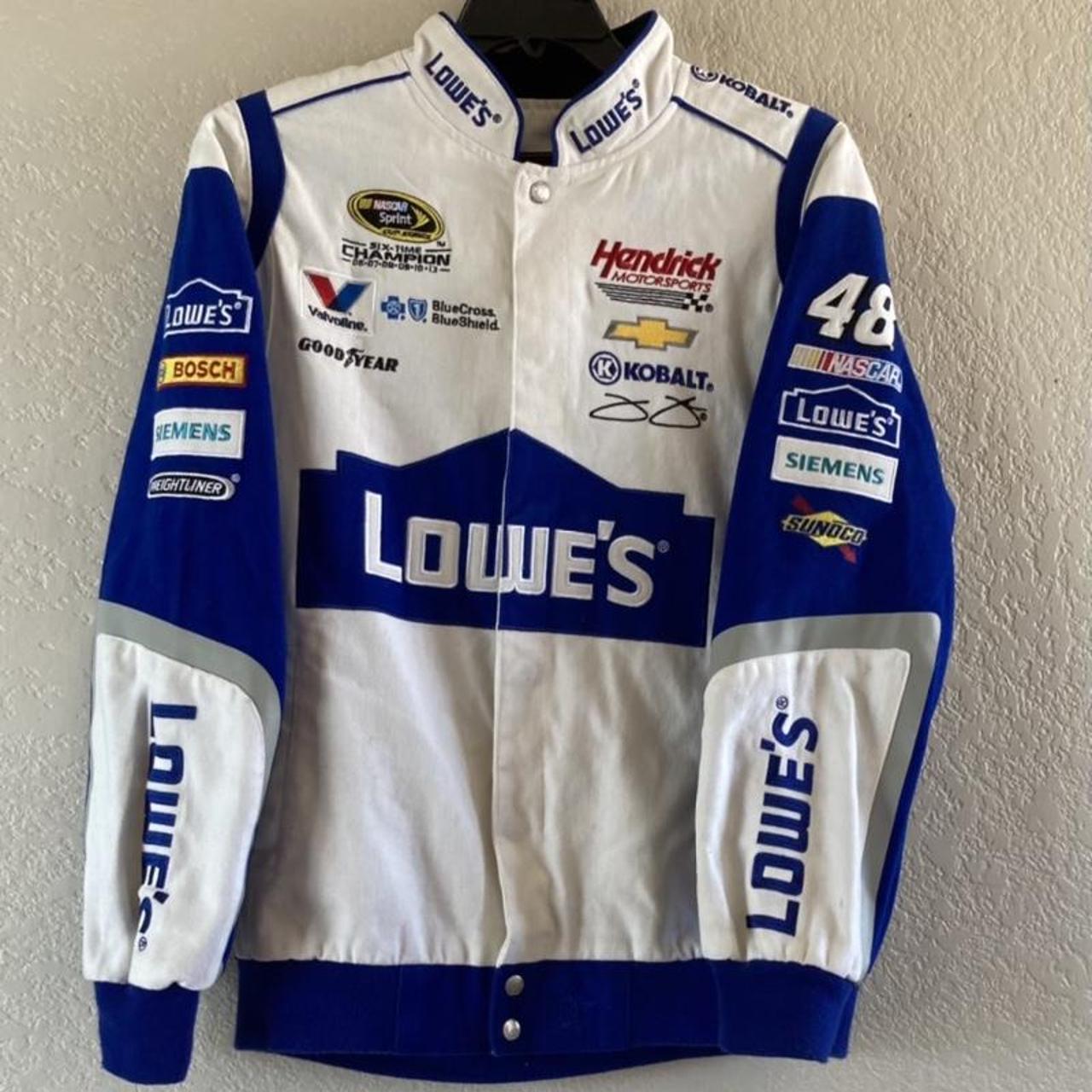 jimmie johnson lowes jacket