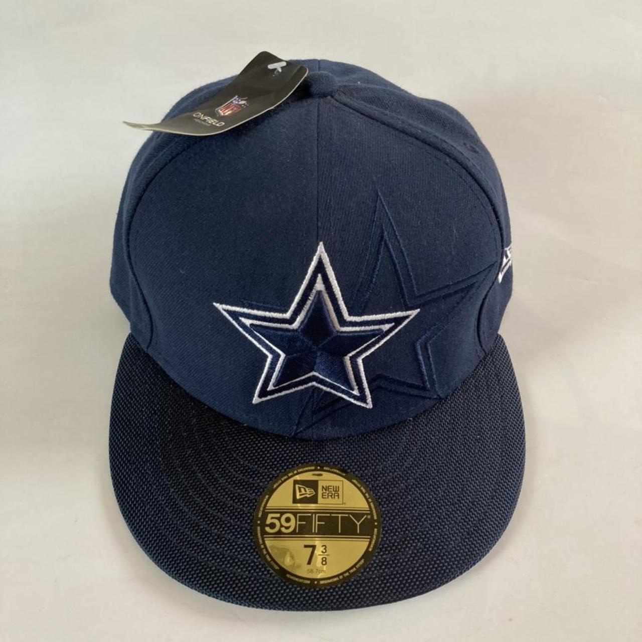 New Era Dallas Cowboys Hat Cap Strapback Blue White - Depop