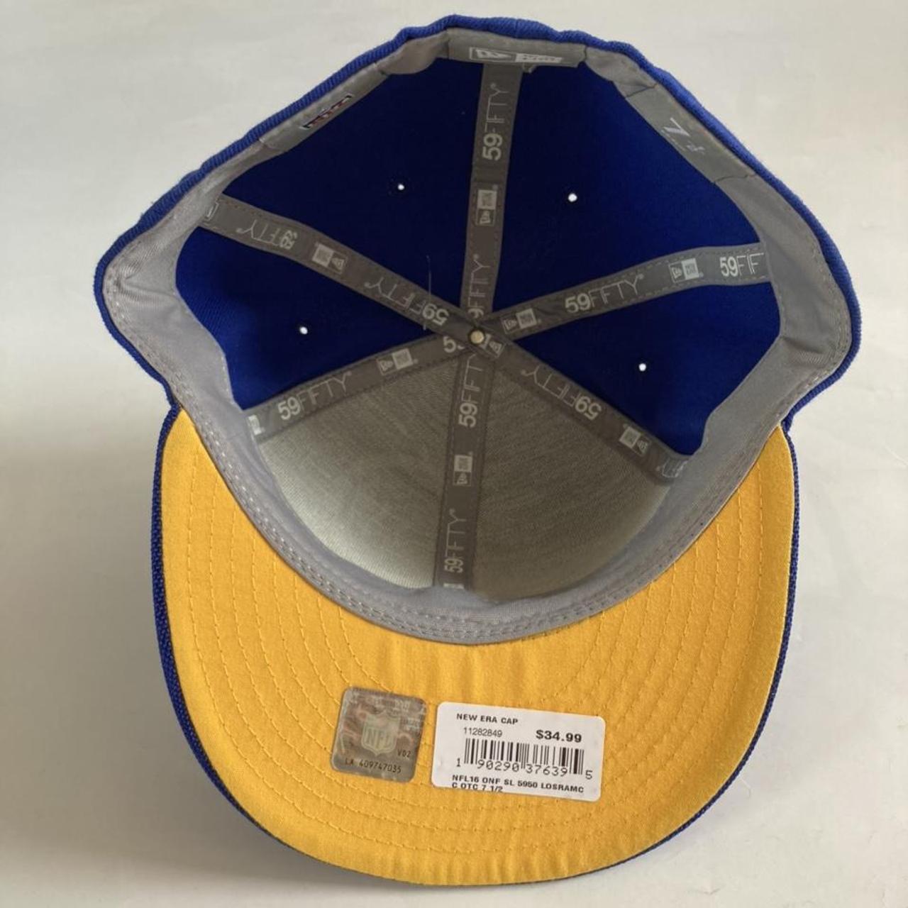 Los Angeles/ St Louis Rams New Era Fitted Hat #rams - Depop