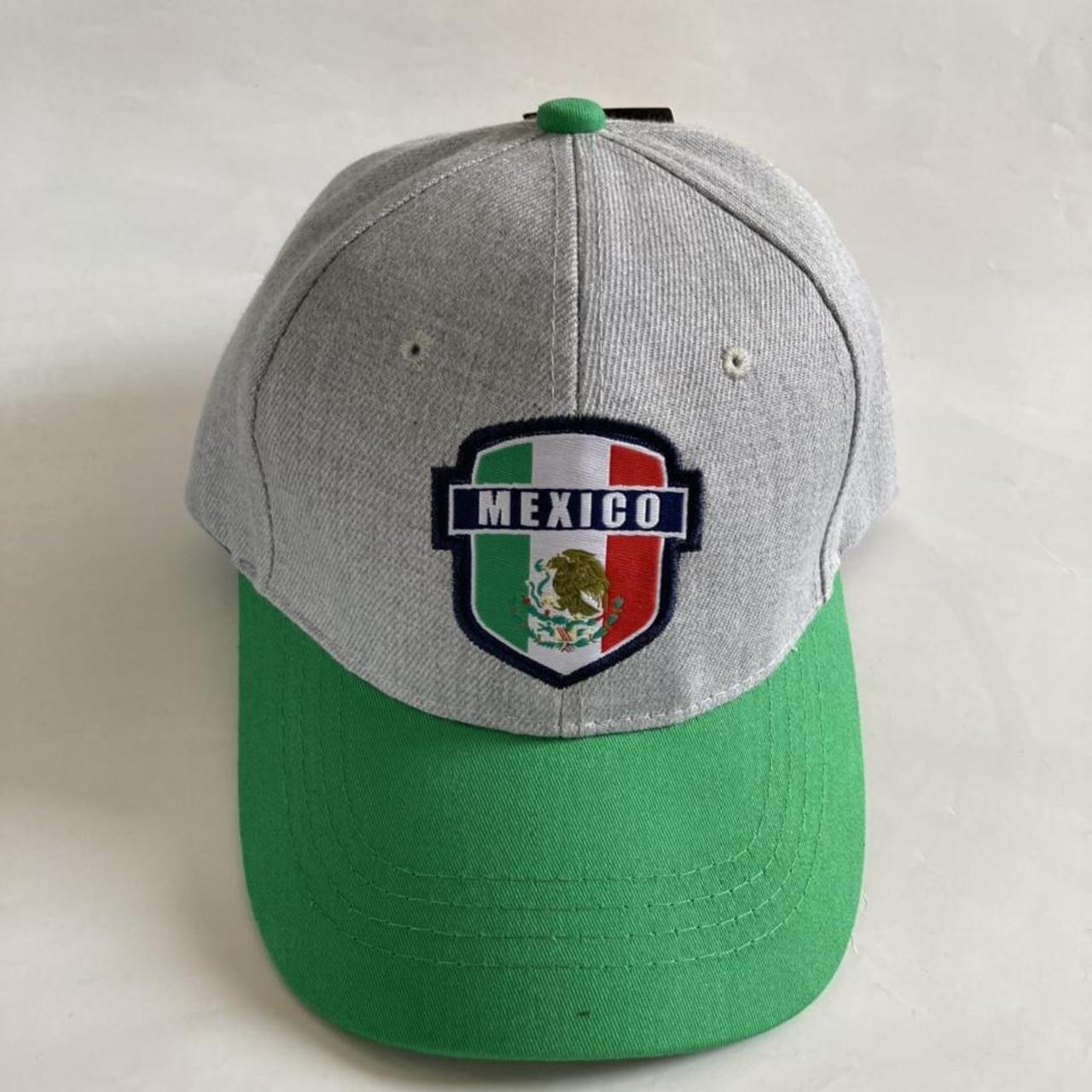 Icon Brand Men's Grey and Green Hat