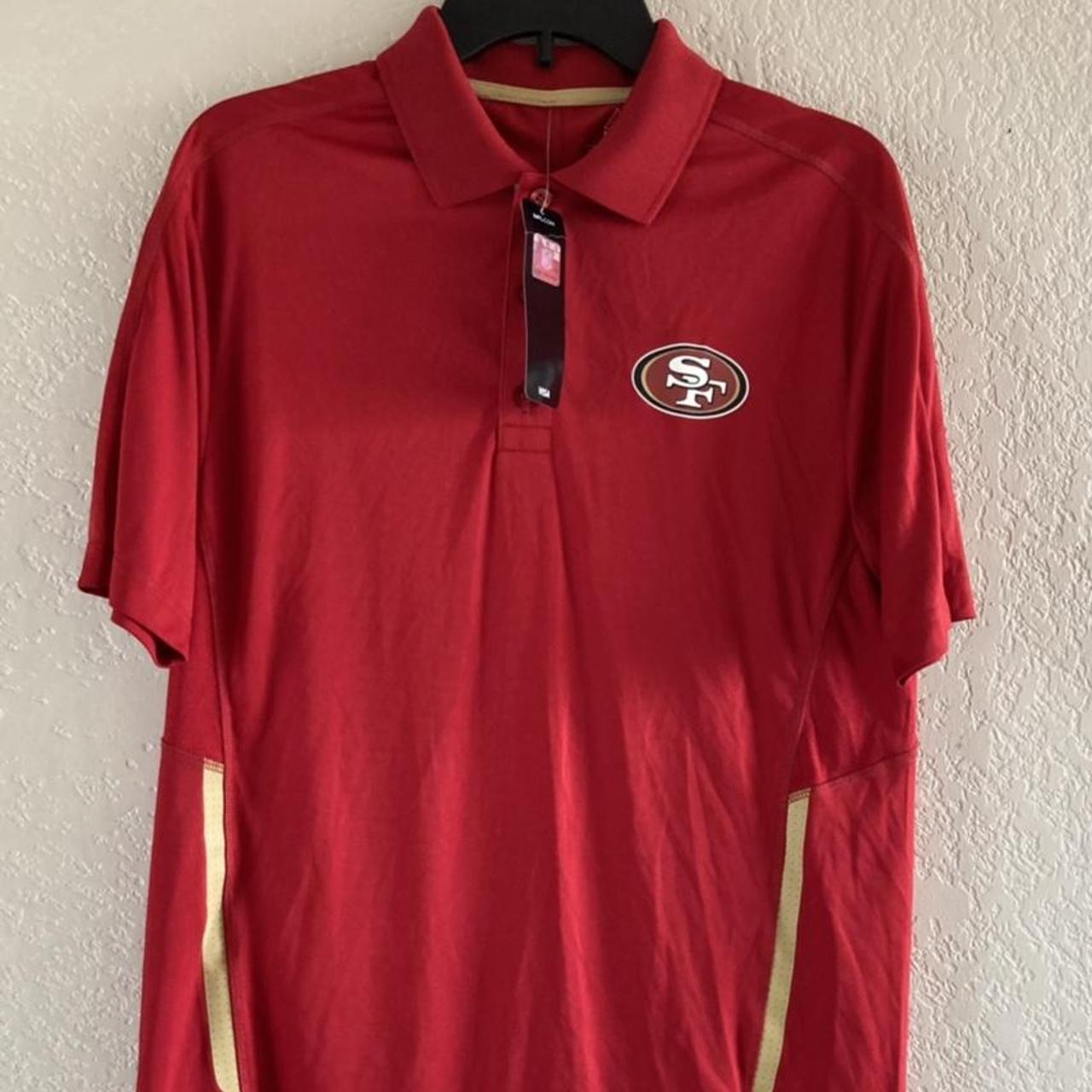 nike 49ers polo shirt
