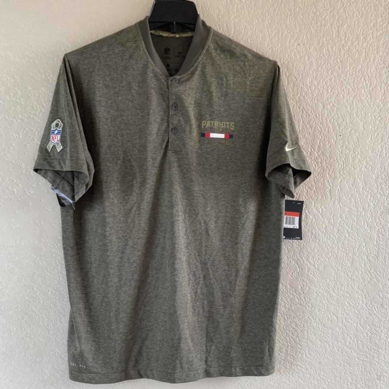 patriots polo shirt nike