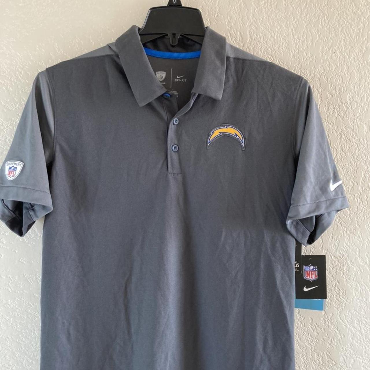 Nike On Field Apparel NFL Los Angeles Chargers Polo - Depop