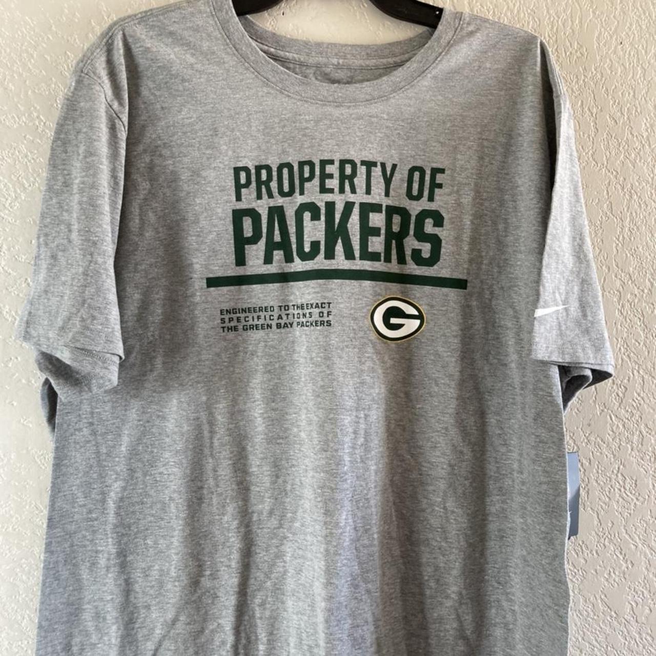 Green Bay Acme Packers Nike NFL Football Shirt Tag - Depop