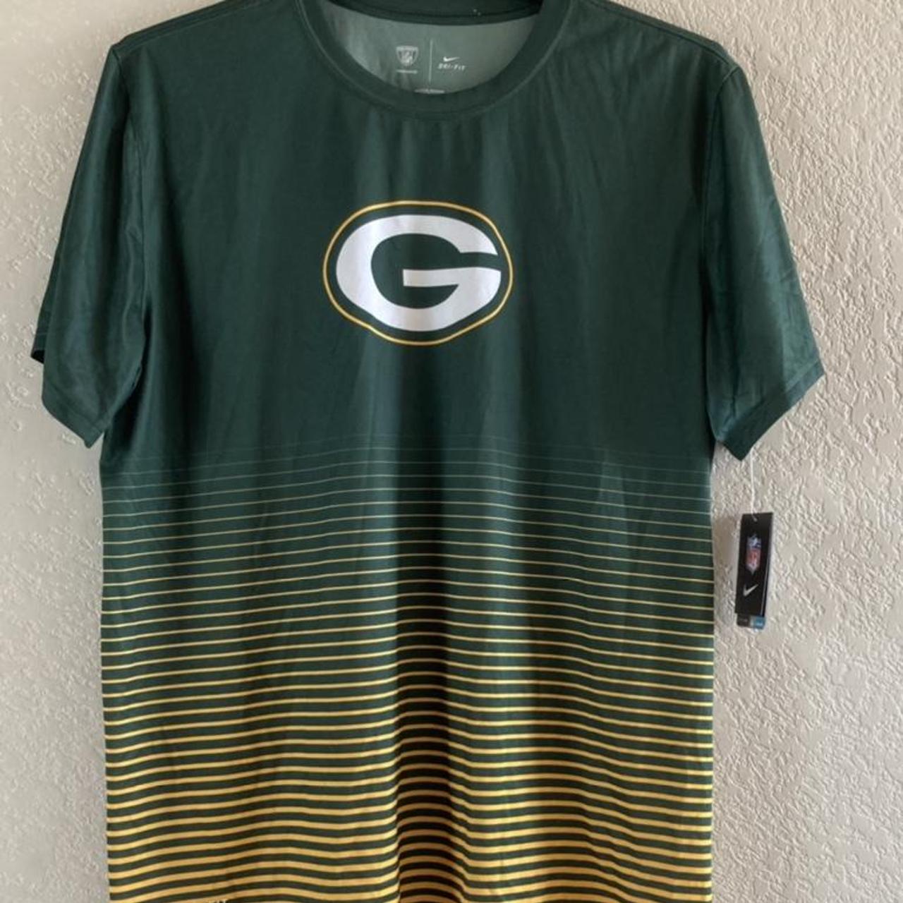 Nike Dri-Fit Greenbay Packers NFL Training Equipment - Depop