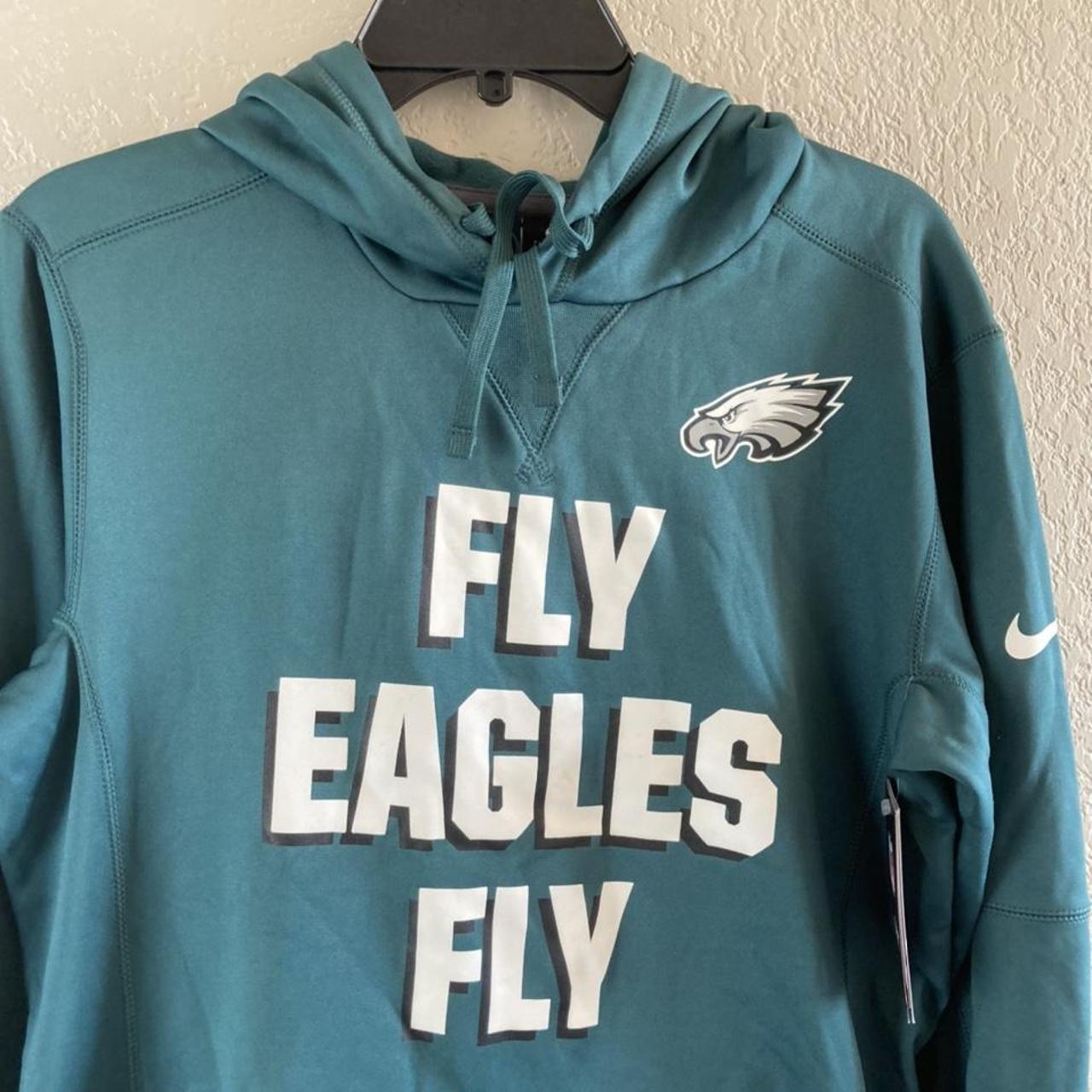 fly eagles fly hoodie nike