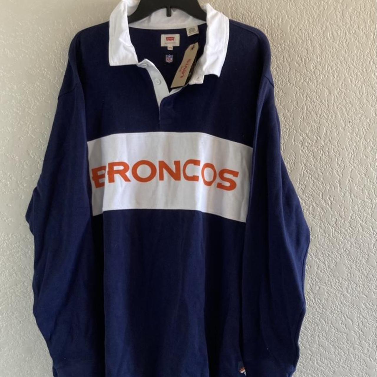 Levi's NFL Team Apparel Denver Broncos Rugby - Depop