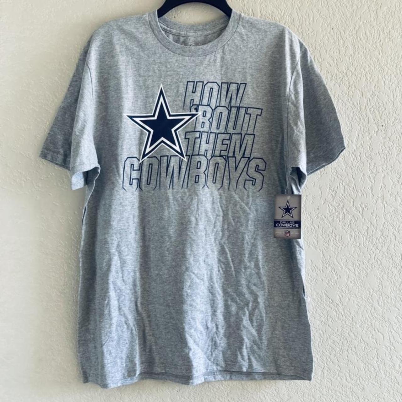 Vintage 00s Stone Dallas Cowboys T-Shirt - X-Large Cotton– Domno