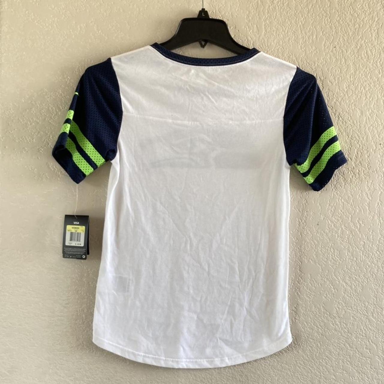 Seattle Seahawks official NFL Team Apparel shirt in - Depop