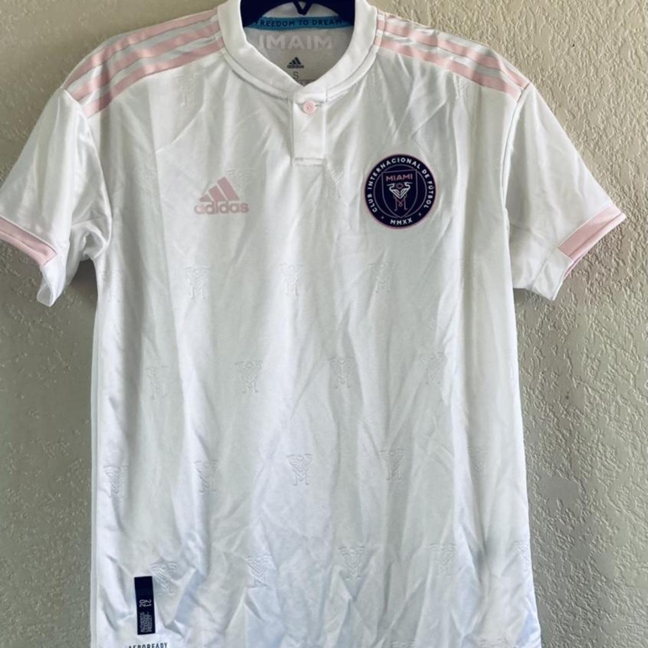 Adidas MLS Inter Miami CF. Authentic Home... - Depop