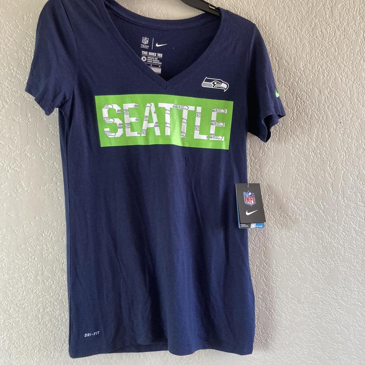 Seattle Seahawks NFL Nike T-Shirt As the shirt - Depop