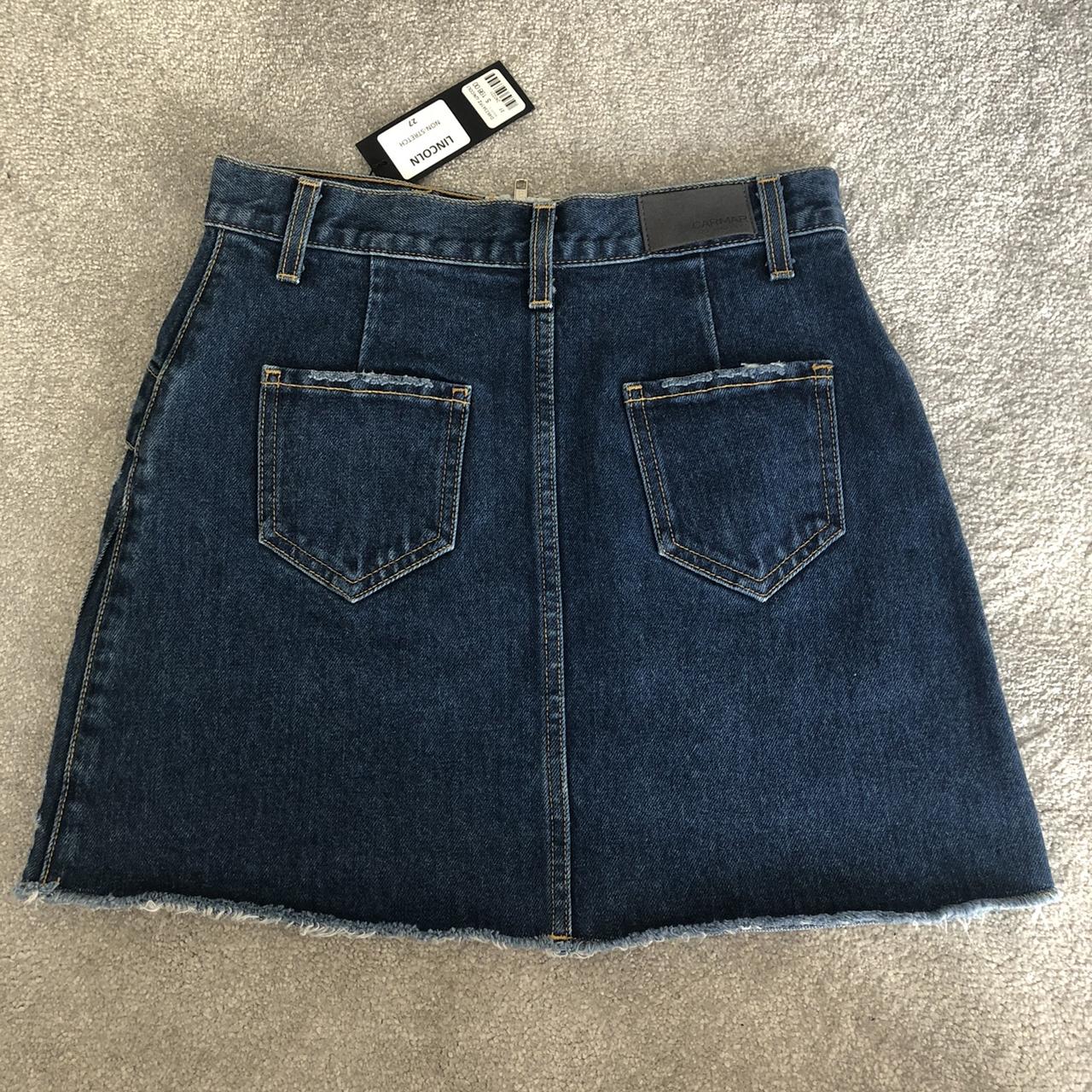 CARMAR DENIM MINI SKIRT Carmar andromeda Lincoln... - Depop