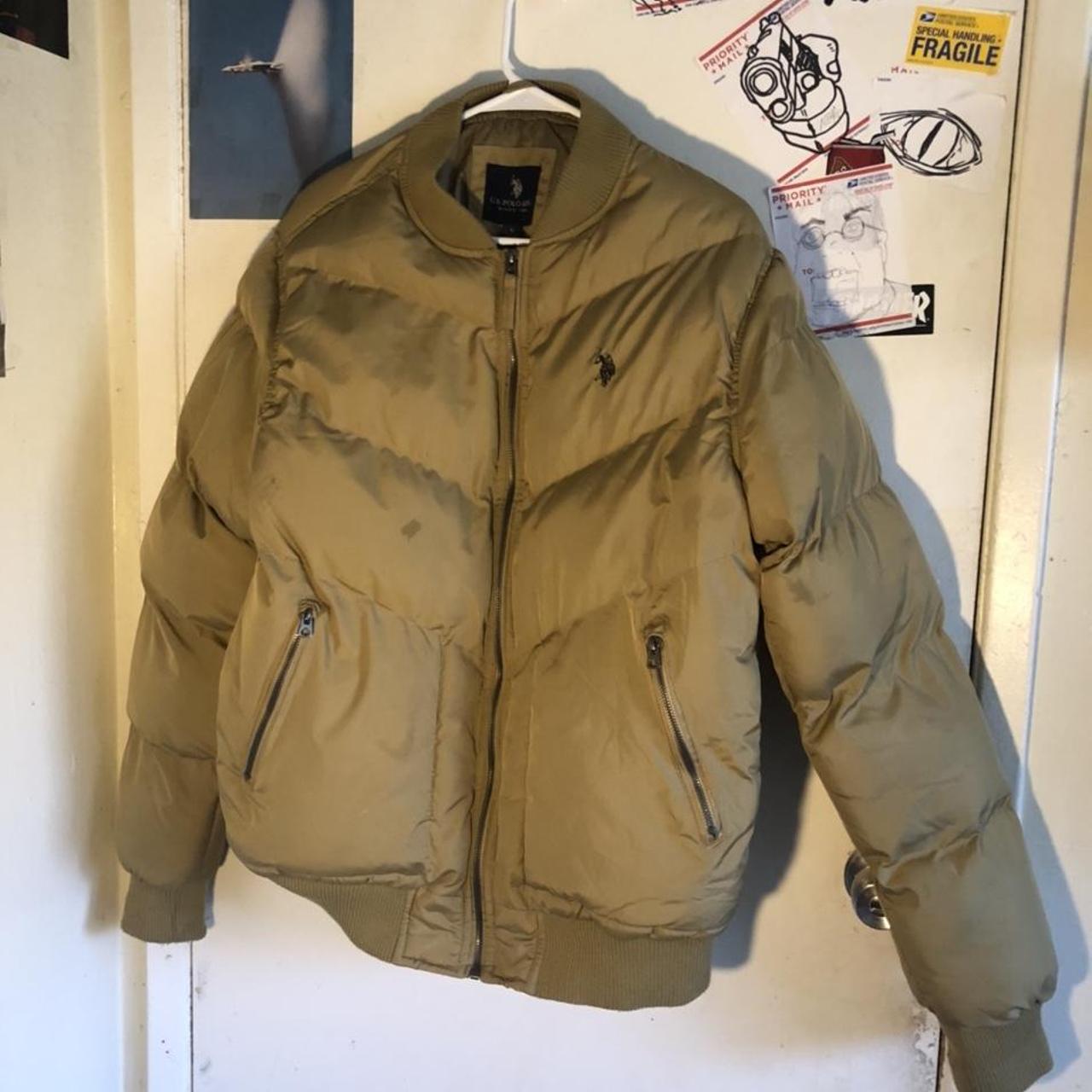 Polo Puffer Jacket Large, fits Large to Medium •... - Depop