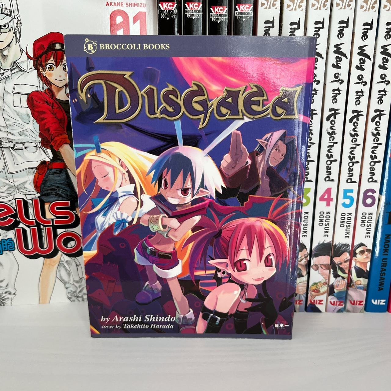 Disgaea Manga Minor shelf wear. Pages are in mint... Depop