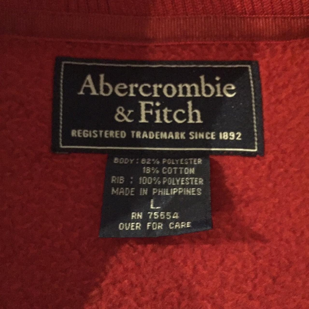 Vintage Abercrombie & Fitch Track Jacket Men’s Large... - Depop