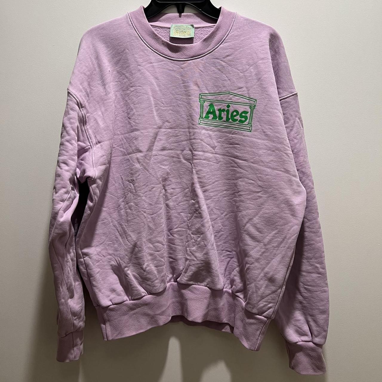 Aries Arise Women's Purple and Pink Sweatshirt (3)