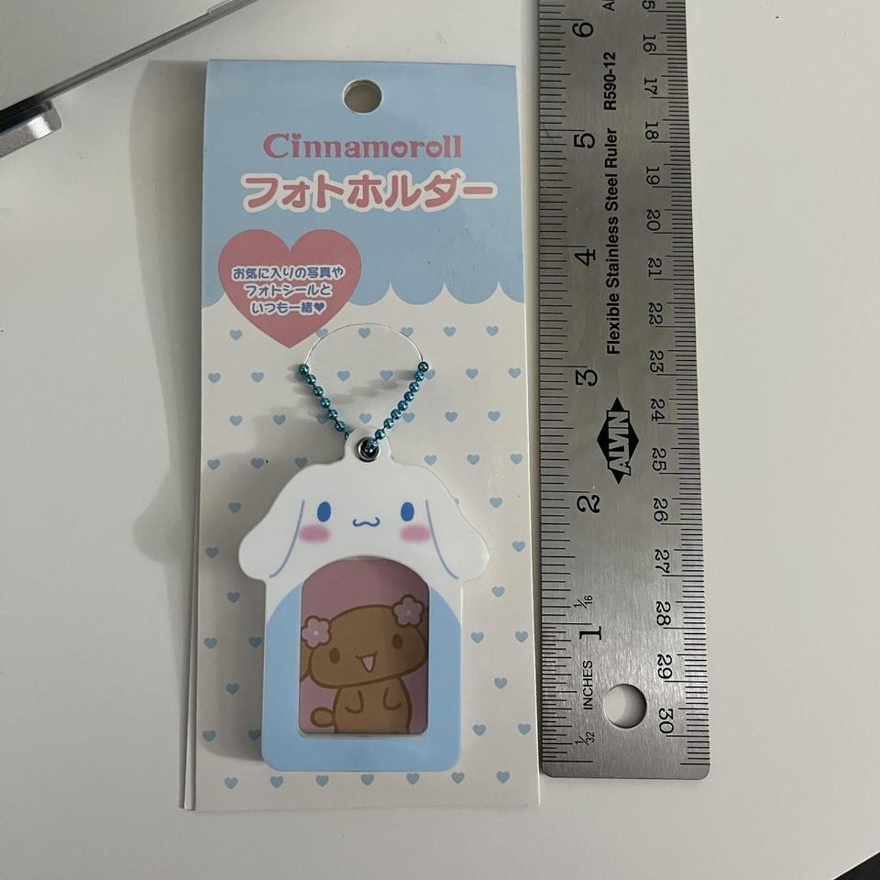 Sanrio Cinnamoroll Mini Photo Holder Keychain... - Depop