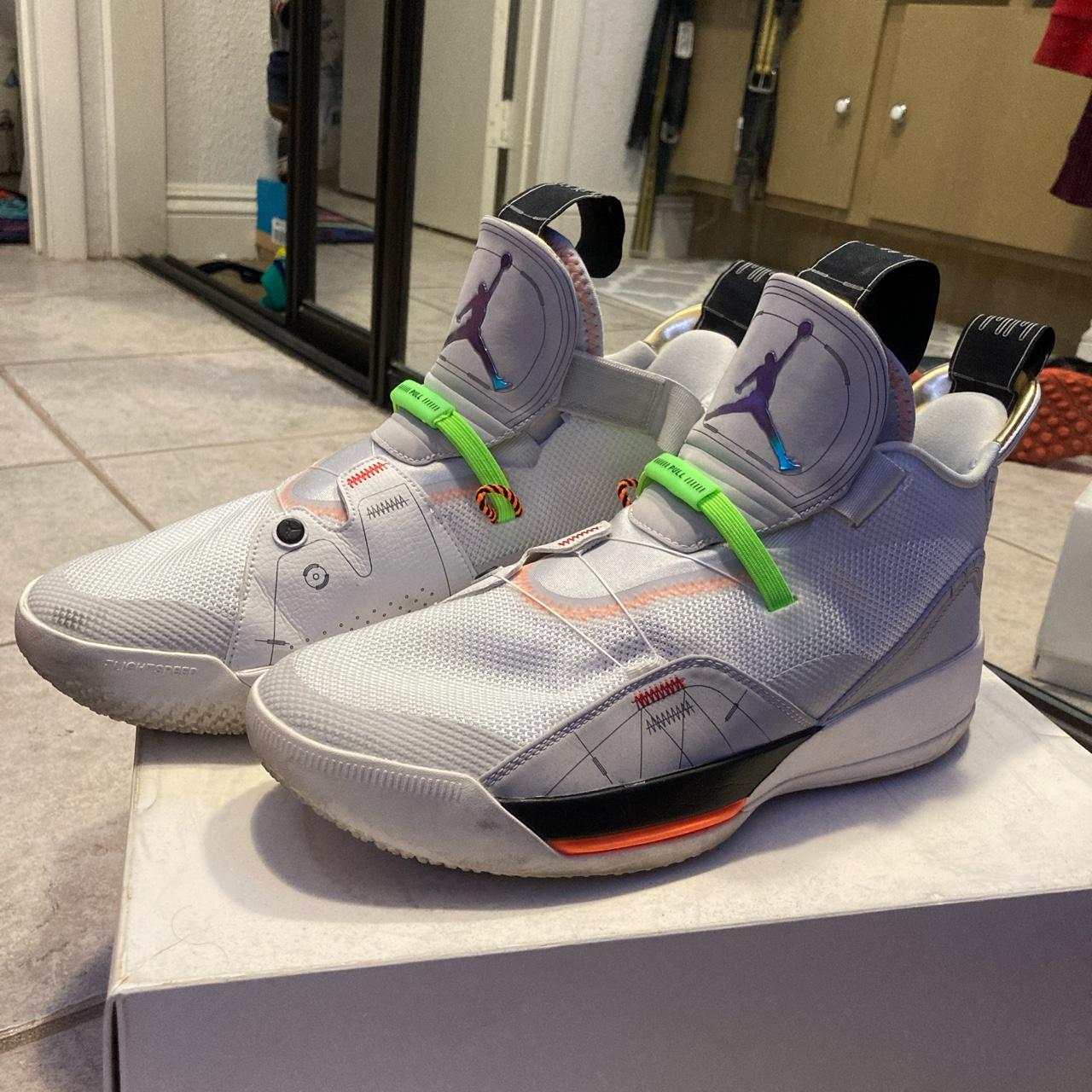 Jordan 33 vast store grey