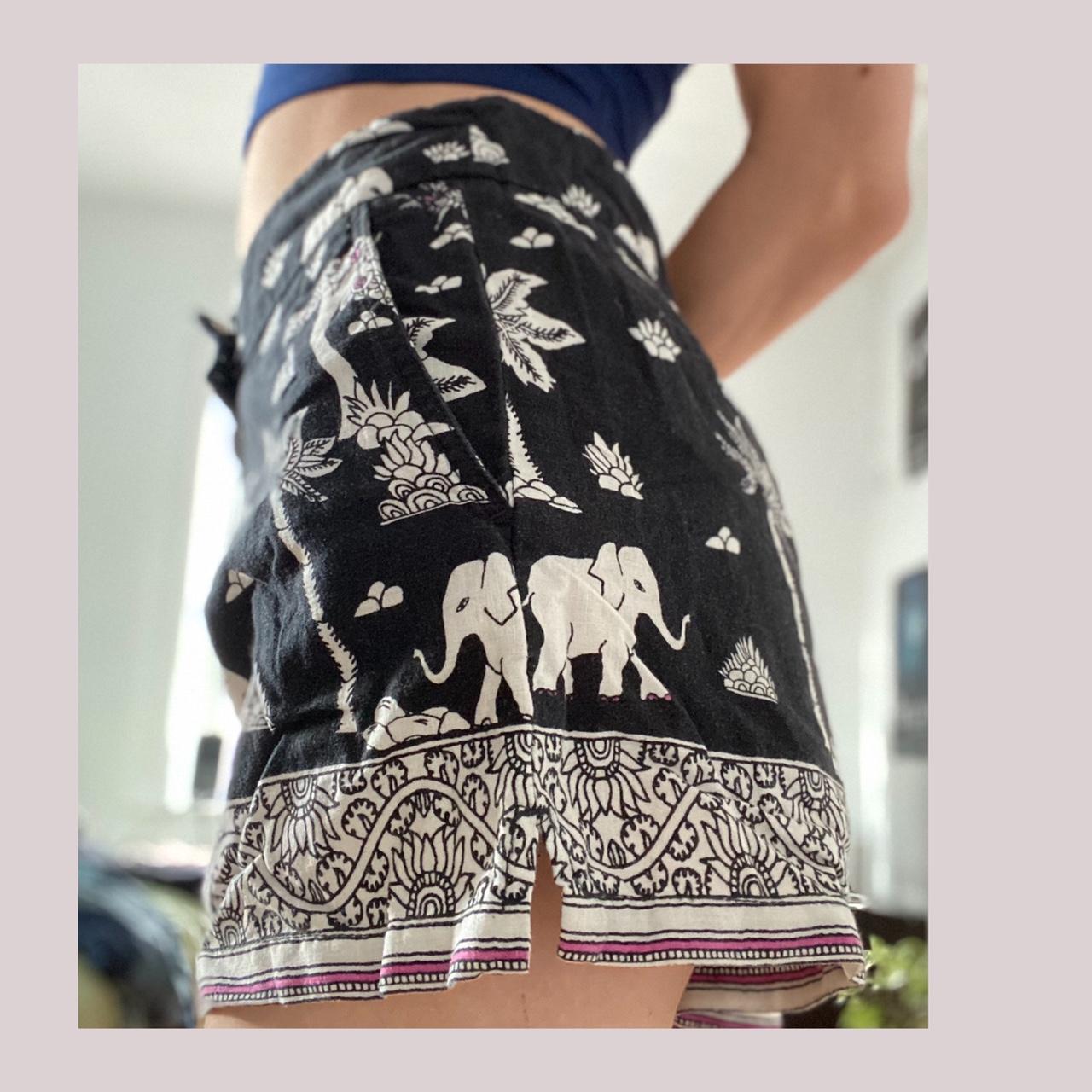 Loft Patterned Elephant Shorts Riviera Short Great - Depop