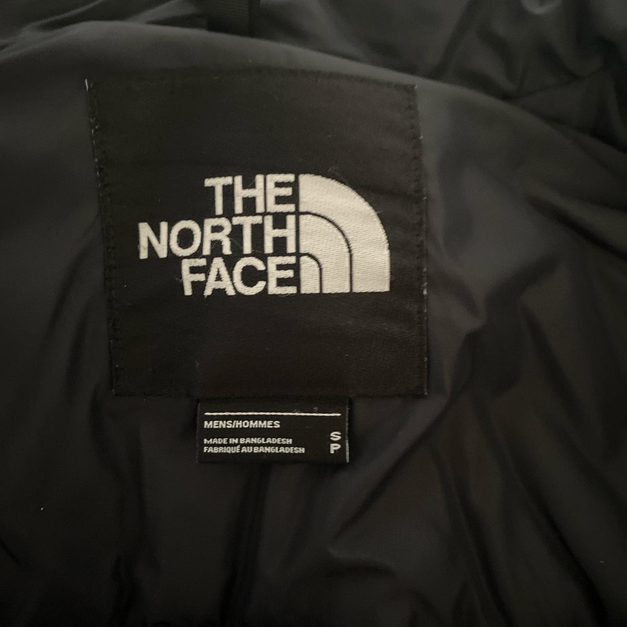 The North Face Men's Yellow and Black Coat | Depop