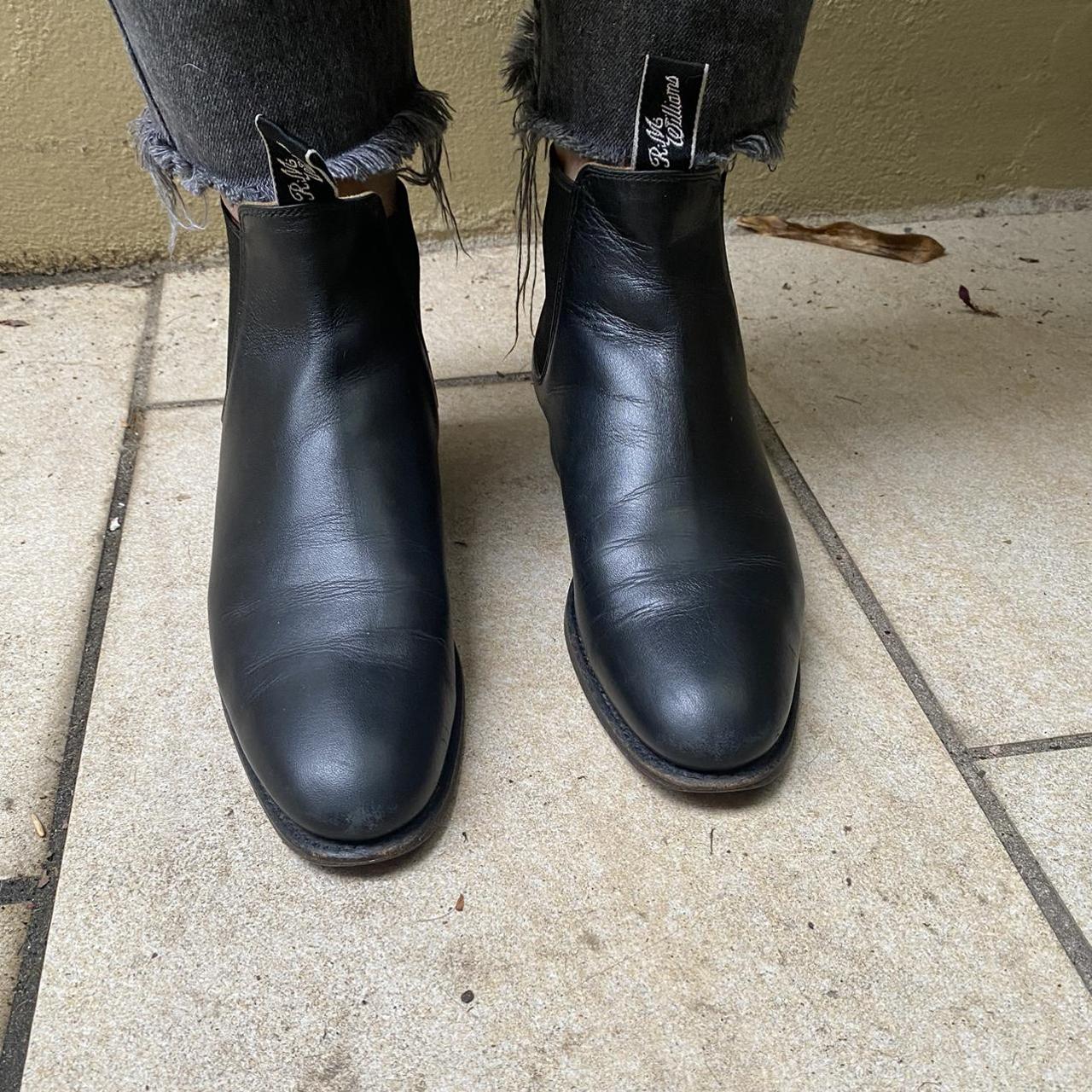 RM Williams - Lady Yearling boot Black Size 7 D - Depop