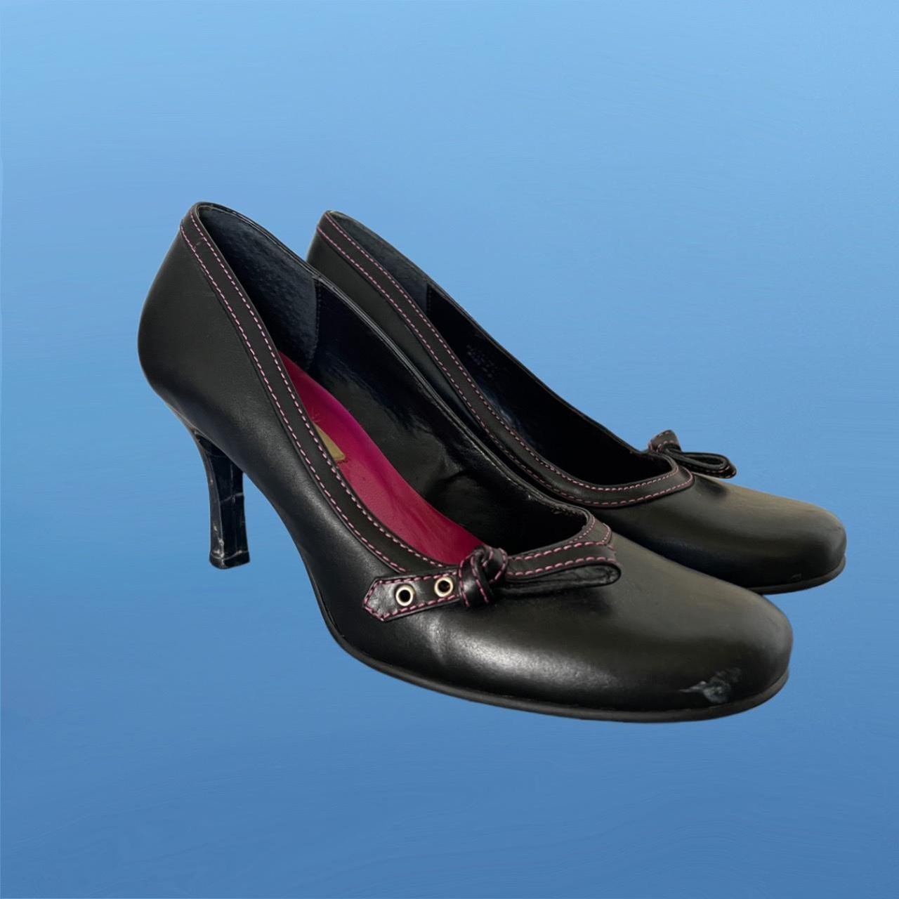 Steve Madden Y2K heeled ballet flats / kitten heels!... Depop