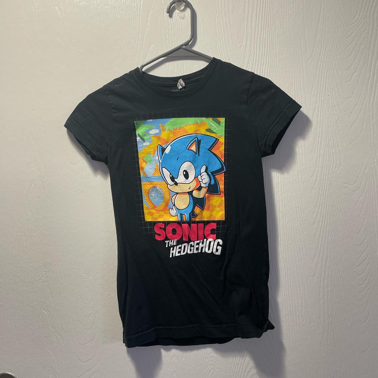 Sonic the hedgehog shirt. It’s from tee turtle. It’s... - Depop