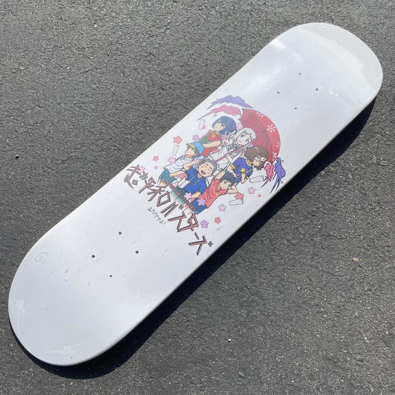 Vintage 90s Plastik Anime Skateboards T - Depop