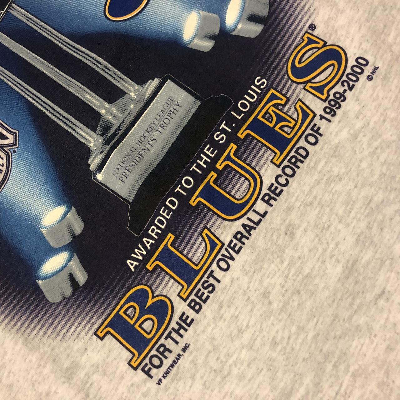 NHL ST. Louis Blues hockey performance shirt Sz M mens - Depop