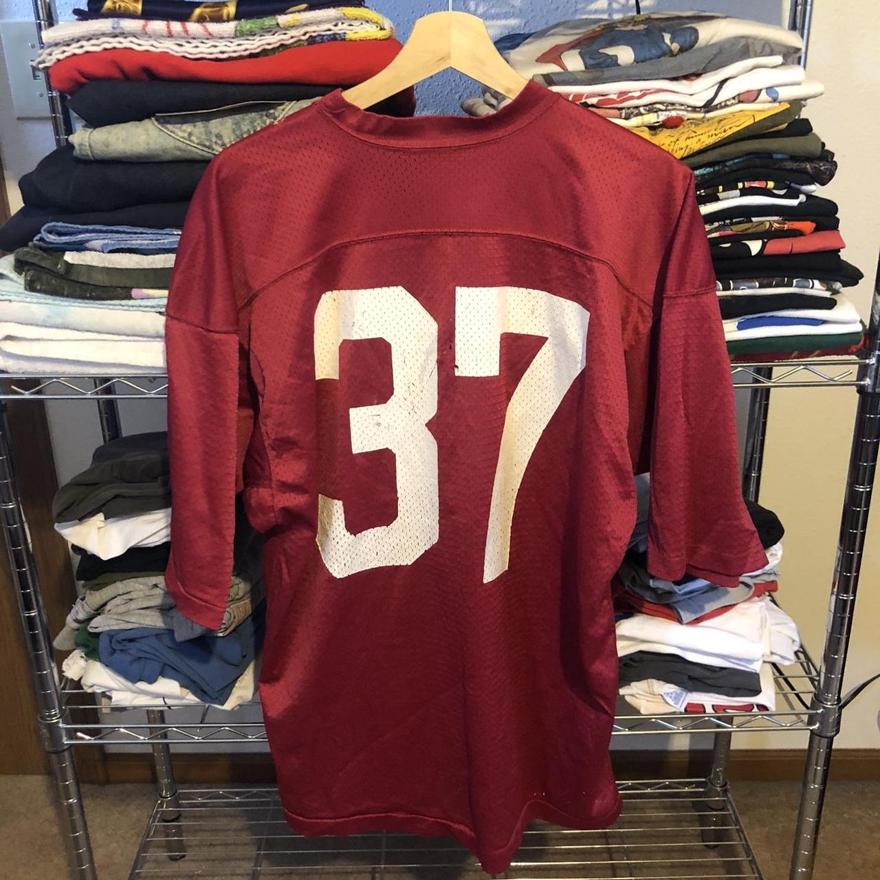 70's Beat Up Stained + Cut Football Jersey With #26 And A Sharpied Nam –  Red Vintage Co