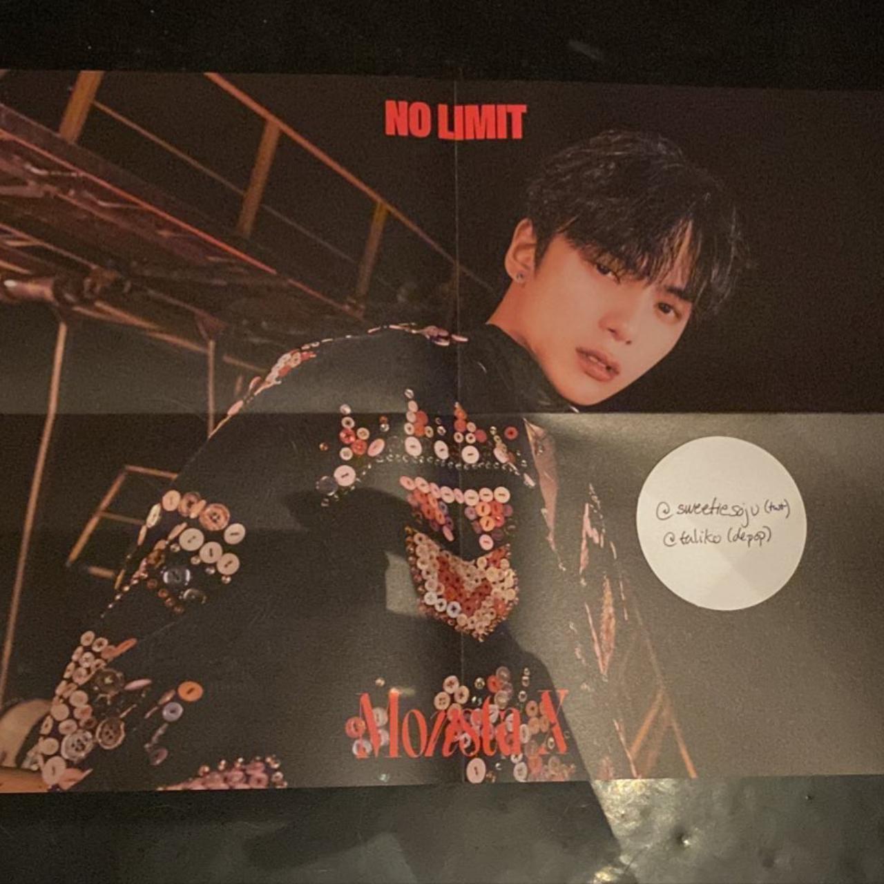 Monsta X hotsell No Limit Sign Poster Minhyuk