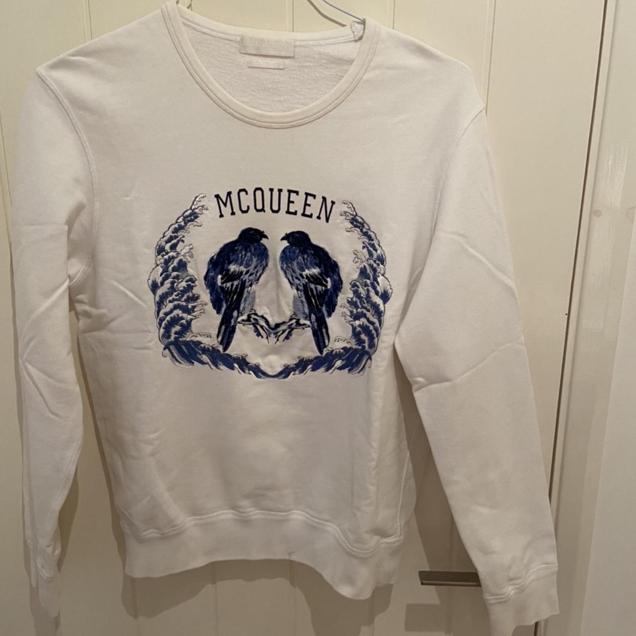 Alexander mcqueen bird sweatshirt hotsell