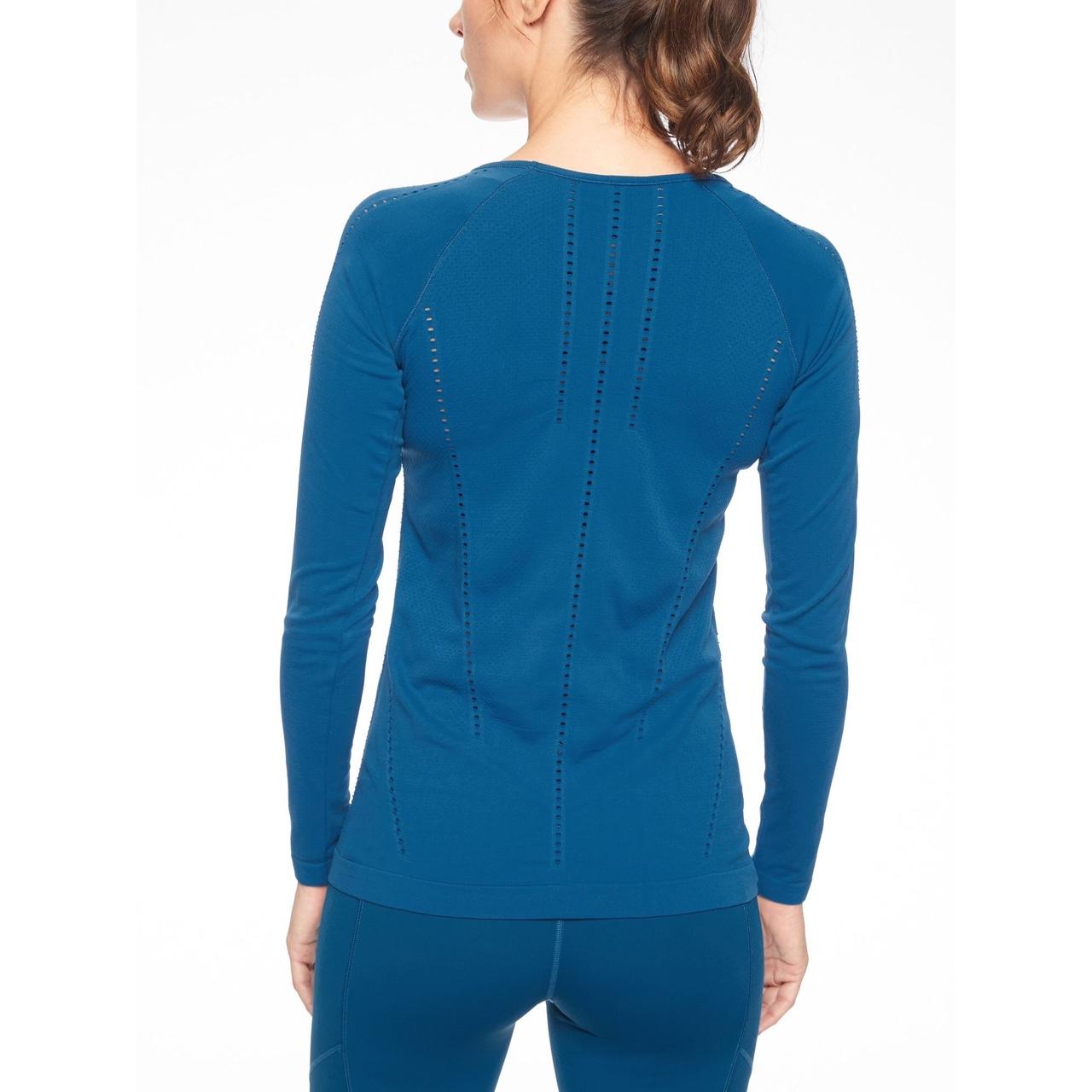 Athleta store Blue Long Sleeve Top