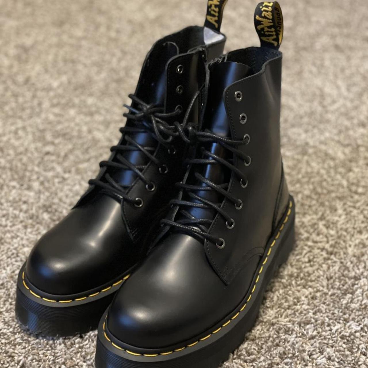 jadon polished smooth boot