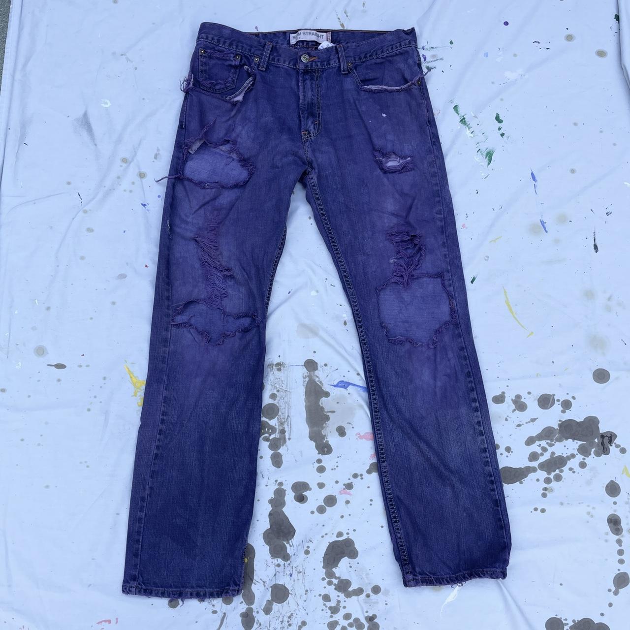 Levi's Men's Purple Jeans | Depop