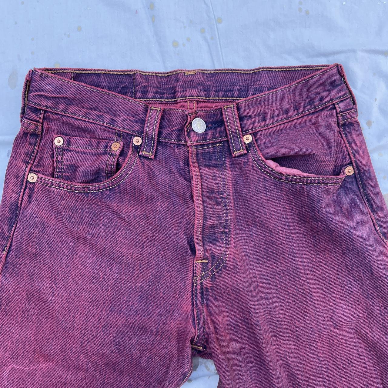 overdyed levi’s 501 jeans these levi's are a... - Depop