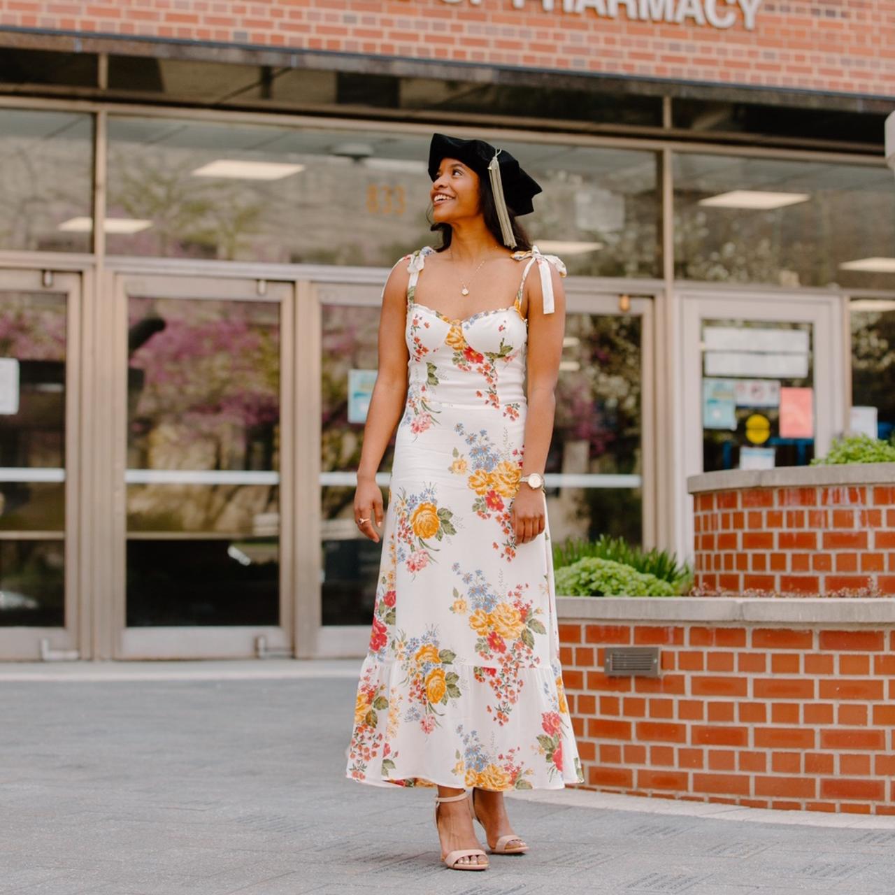 Reformation Nikita Dress in Bouquet, currently Depop