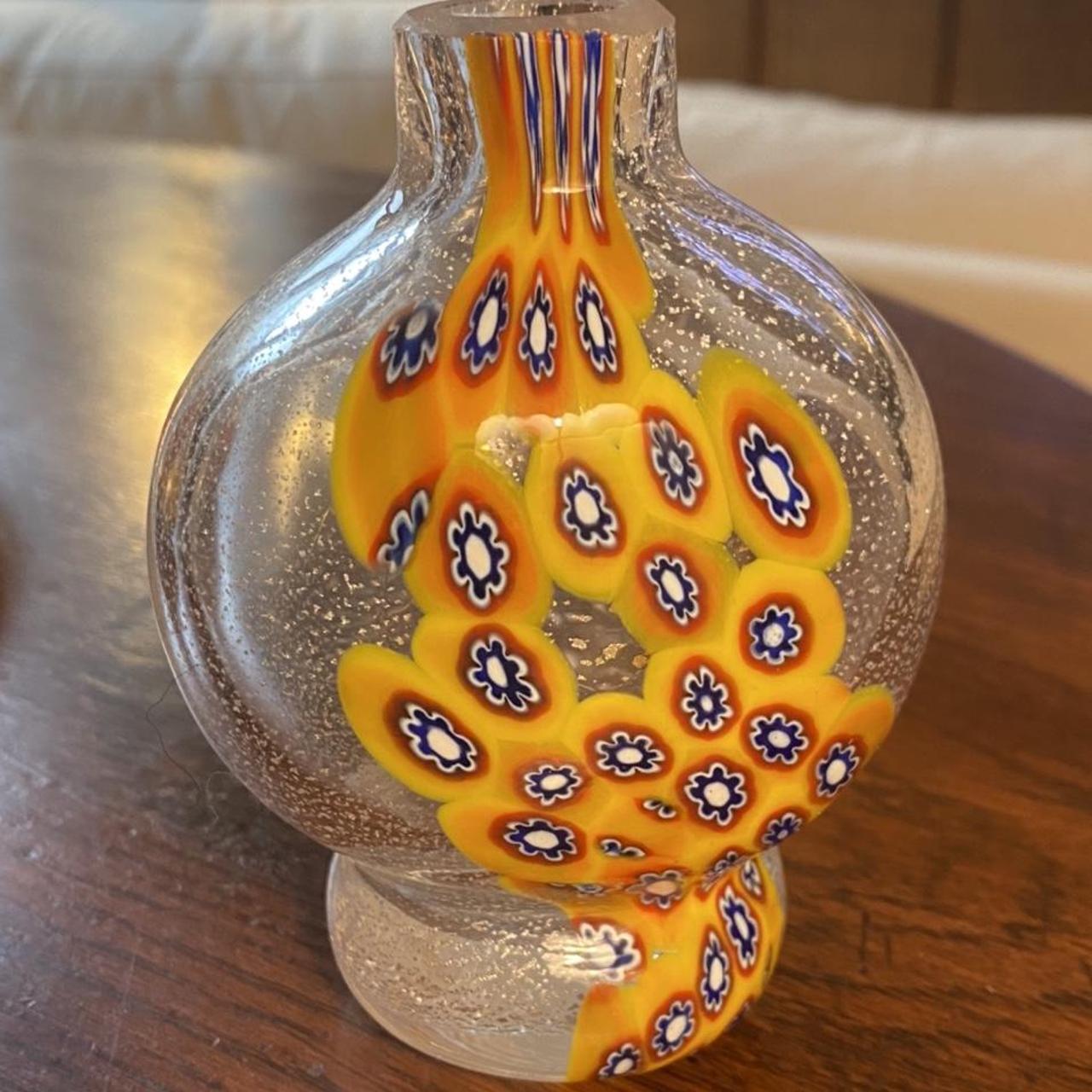 Murano glass jar genuine Measurements coming Depop