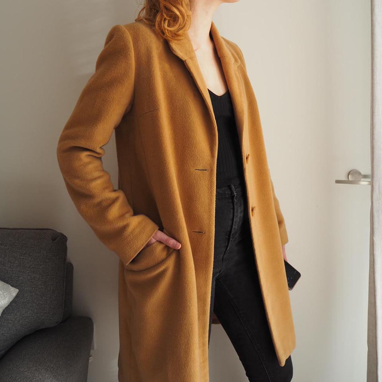 french connection camel coat