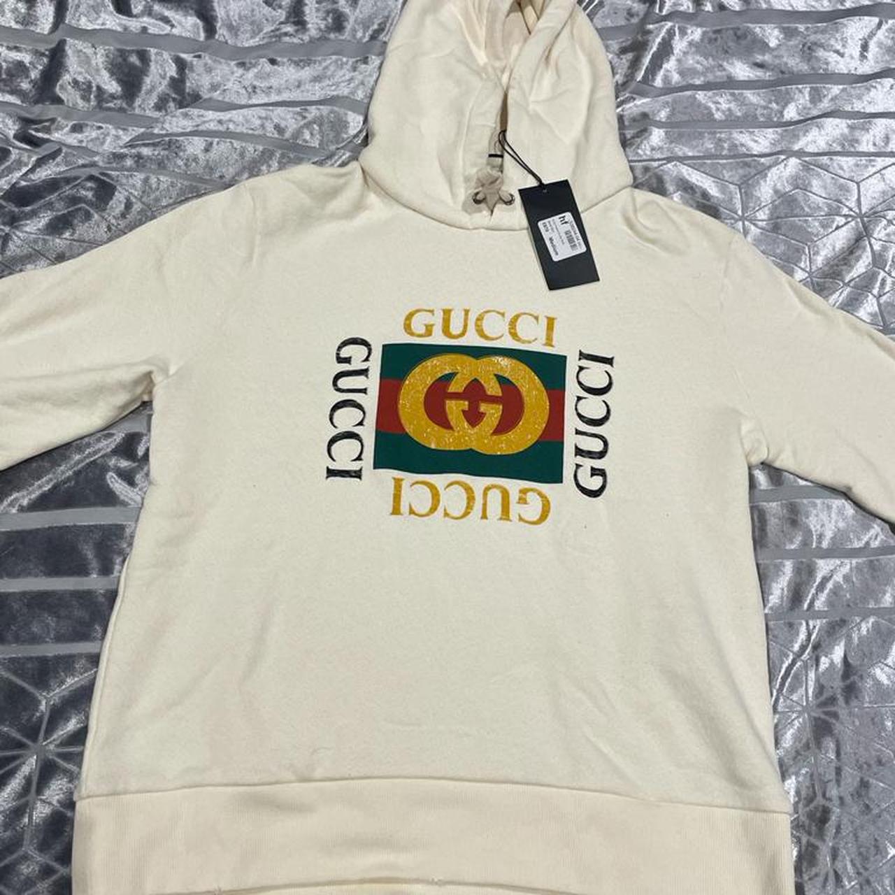 gucci square logo hoodie